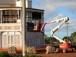 Crane at Carneys