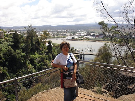 Junko in Cataract Gorge