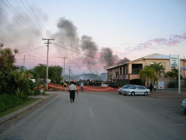 Smoke over Grand View