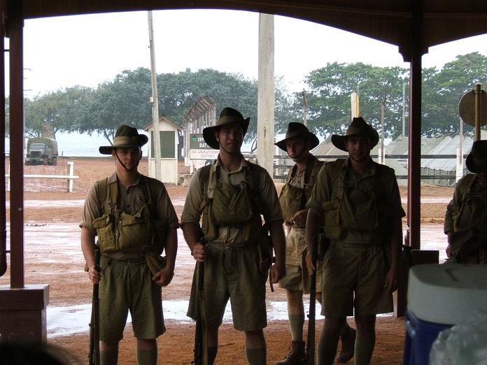 Wet troops